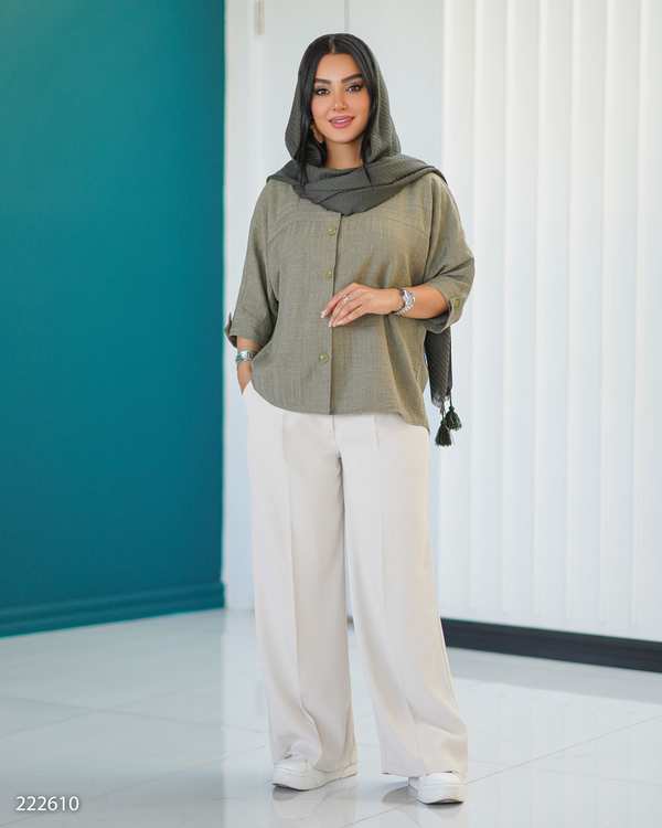 شومیز زنانه مدل شهگل السانا Elsana کد 2226