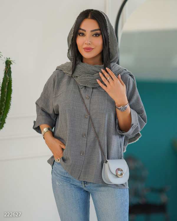 شومیز زنانه مدل شهگل السانا Elsana کد 2226
