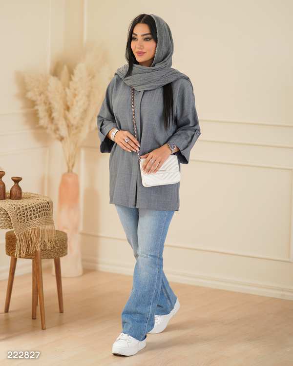 شومیز زنانه مدل فرمهر السانا Elsana کد 2228 - تصویر 2