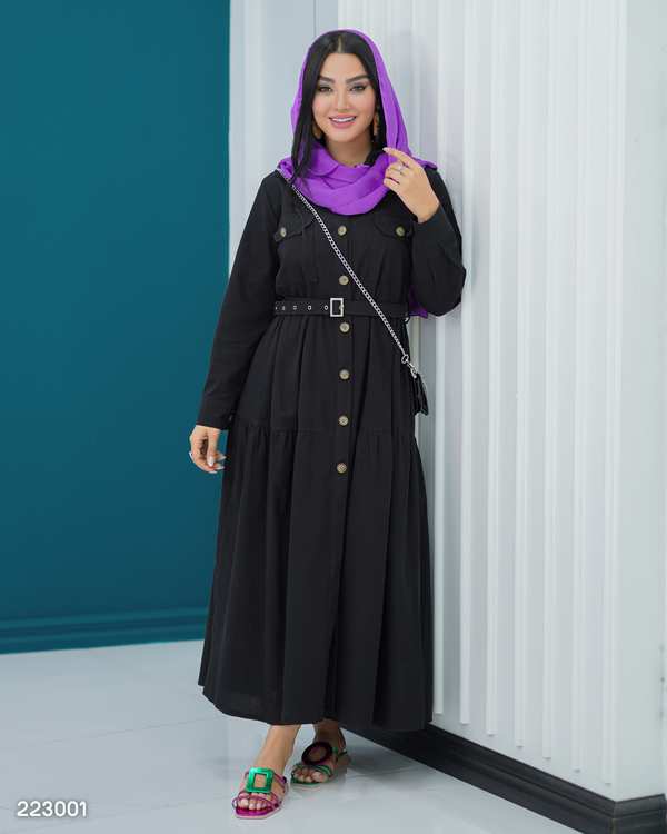 مانتو زنانه مدل چیدامه السانا Elsana کد 2230