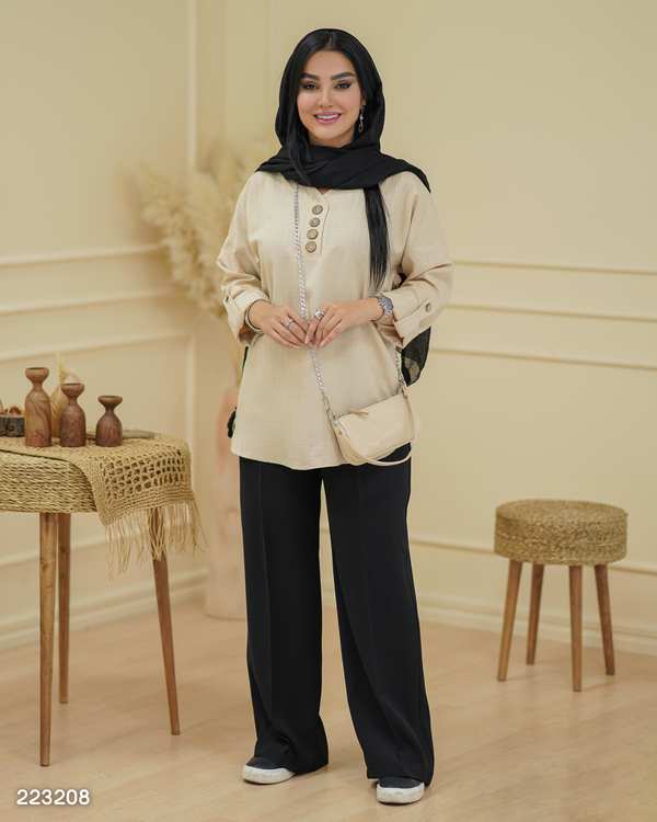 بلوز زنانه مدل پرژین السانا Elsana کد 2232