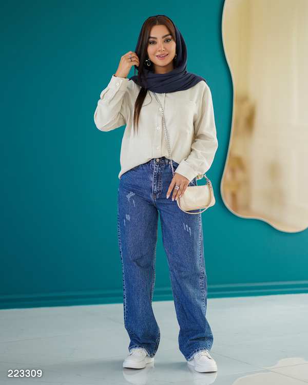 شومیز زنانه مدل پارسان السانا Elsana کد 2233