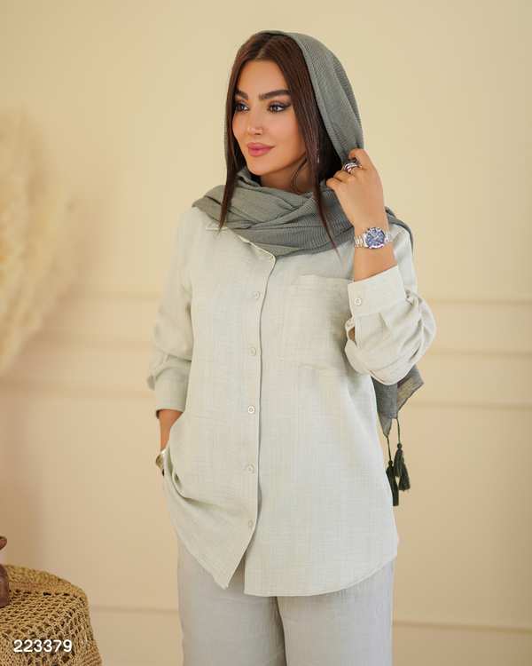 شومیز زنانه مدل پارسان السانا Elsana کد 2233 - تصویر 2