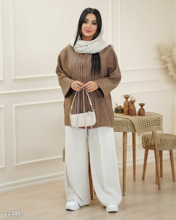 مانتو زنانه مدل جوانه السانا Elsana کد 2239