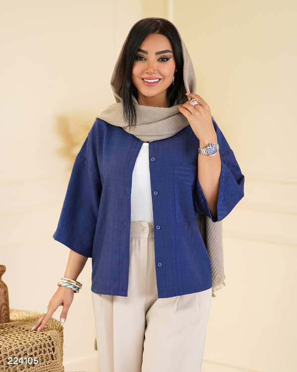 شومیز زنانه مدل سارال السانا Elsana کد 2241