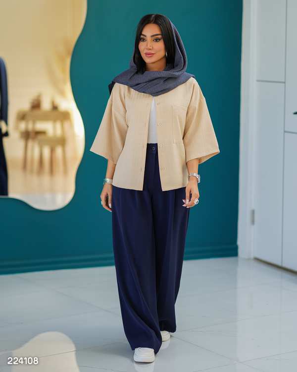 شومیز زنانه مدل سارال السانا Elsana کد 2241
