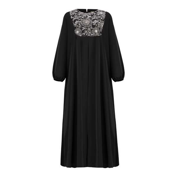 عبا زنانه مدل فاخره گل السانا Elsana کد 2243 - تصویر 10