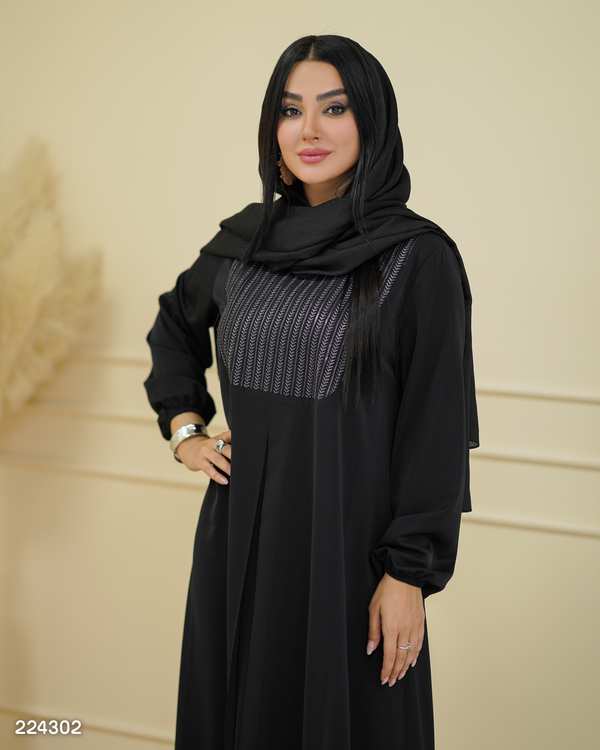 عبا زنانه مدل فاخره سرو السانا Elsana کد 2243