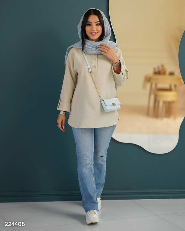 بلوز زنانه مدل کارنا السانا Elsana کد 2244