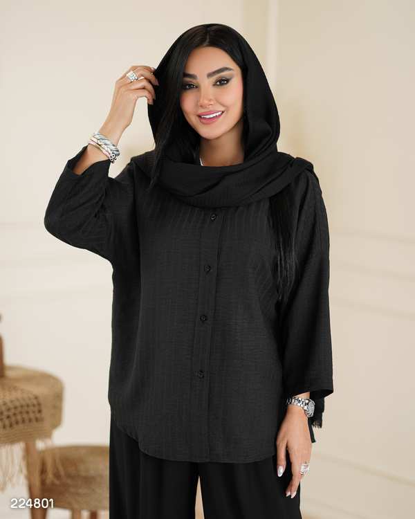 شومیز زنانه مدل کاشین السانا Elsana کد 2248