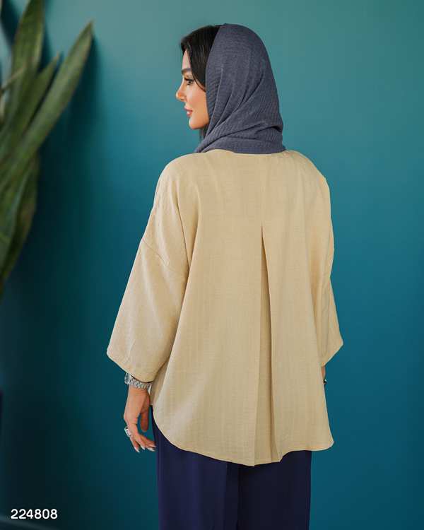 شومیز زنانه مدل کاشین السانا Elsana کد 2248