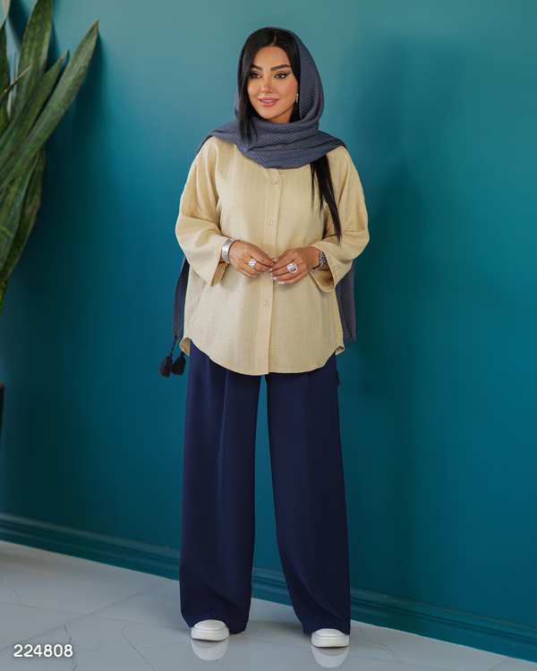 شومیز زنانه مدل کاشین السانا Elsana کد 2248