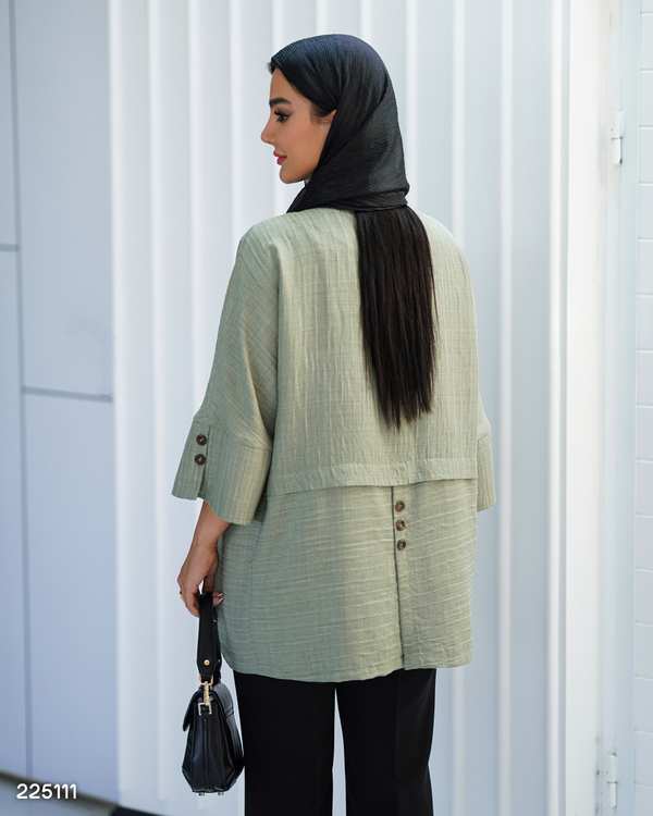 مانتو زنانه مدل کیژان السانا Elsana کد 2251