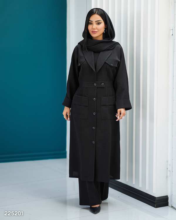 مانتو زنانه مدل تاپیک السانا Elsana کد 2252
