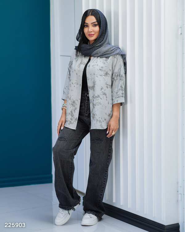 شومیز زنانه مدل آذرگل السانا Elsana کد 2259
