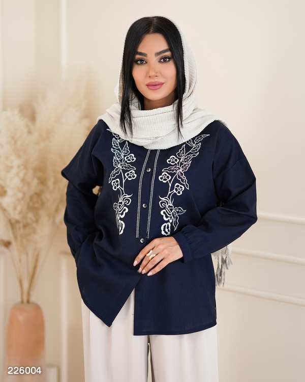 شومیز زنانه مدل هلناز السانا Elsana کد 2260 - تصویر 2