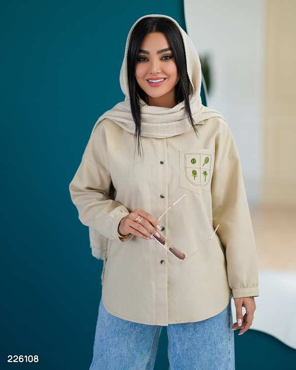 شومیز زنانه مدل فرارنگ السانا Elsana کد 2261