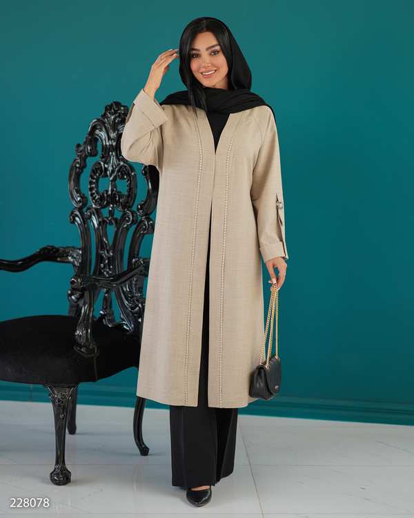 مانتو زنانه مدل شیدان السانا Elsana کد 2280