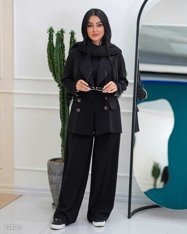 ست کت و شلوار زنانه مدل رامونا السانا Elsana کد 2281