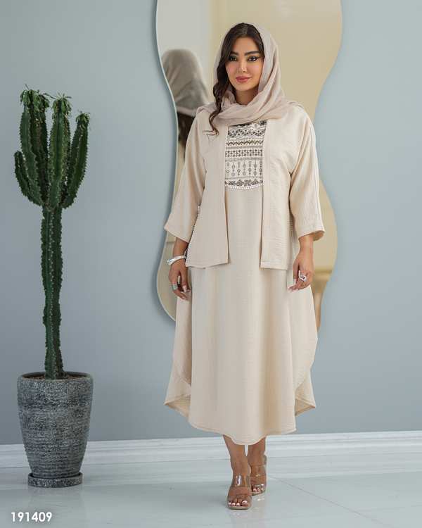 ست سارافون و رویه زنانه مدل نوژین السانا Elsana کد 1914