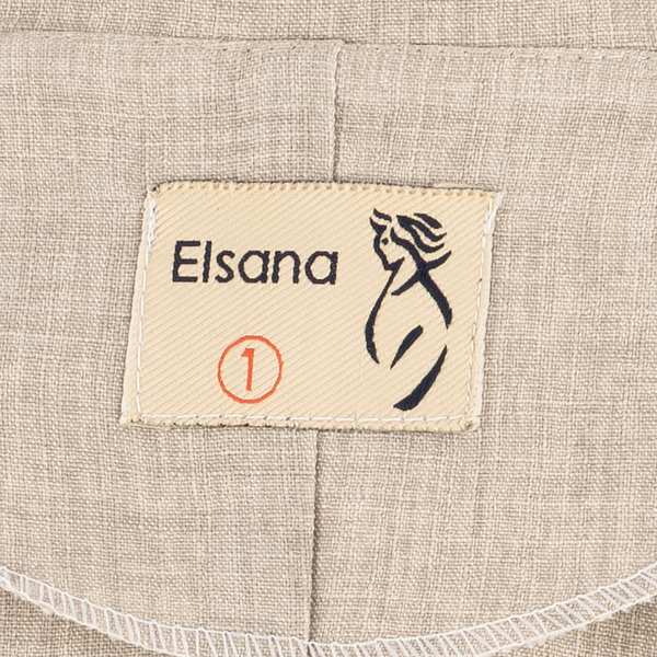 مانتو زنانه کرم مدل فانید السانا Elsana کد 2284 - تصویر 6