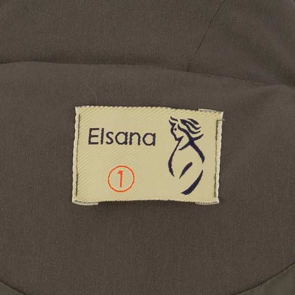 بارانی بلند زنانه سبز یشمی مدل شایگان السانا Elsana کد 2293 - تصویر 6