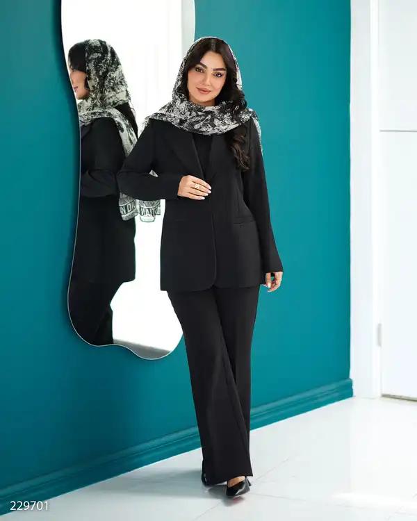 کت زنانه مشکی مدل جولیاالسانا Elsana کد2297