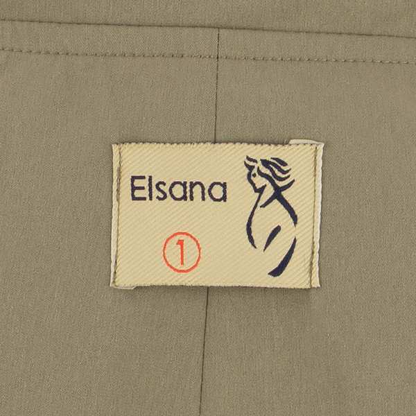 بارانی زنانه سبز سدری مدل جیانا السانا Elsana کد 2298 - تصویر 7