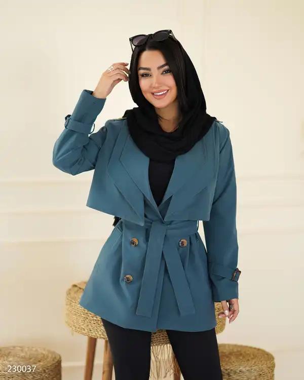 بارانی زنانه کله غازی مدل زرشامالسانا Elsana کد2300