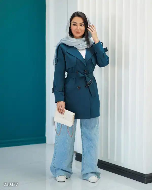 بارانی زنانه کله غازی مدل نیکدلالسانا Elsana کد2303