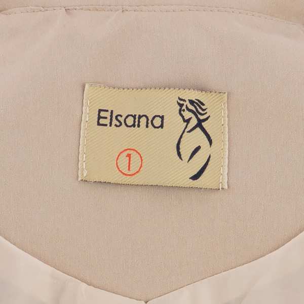 بارانی بلند زنانه کرم مدل الوند السانا Elsana کد 2318 - تصویر 6