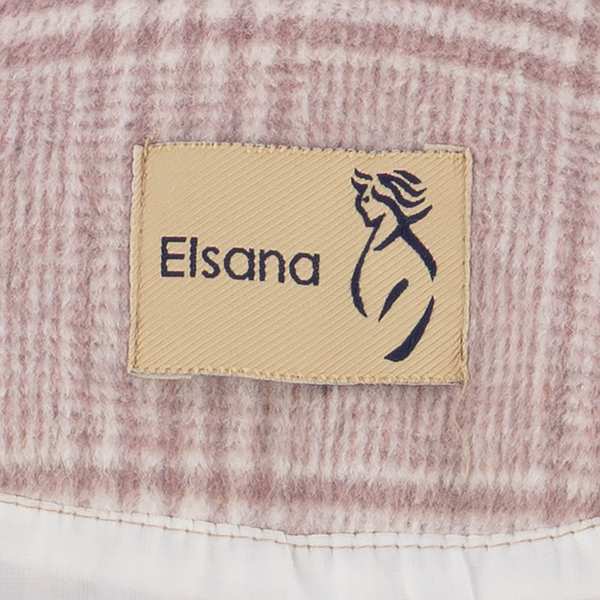 پالتو زنانه کالباسی مدل چهارخانه مدیا السانا Elsana کد 2331 - تصویر 7