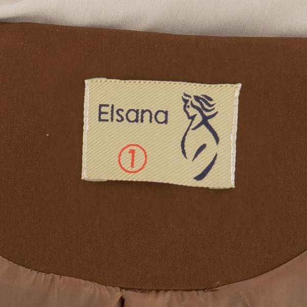 بارانی بلند زنانه شتری مدل مهزین السانا Elsana کد 2321 - تصویر 6