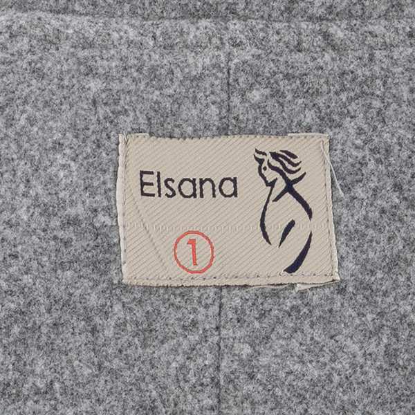 پالتو زنانه فوتر طوسی مدل نلین السانا Elsana کد 2329 - تصویر 7
