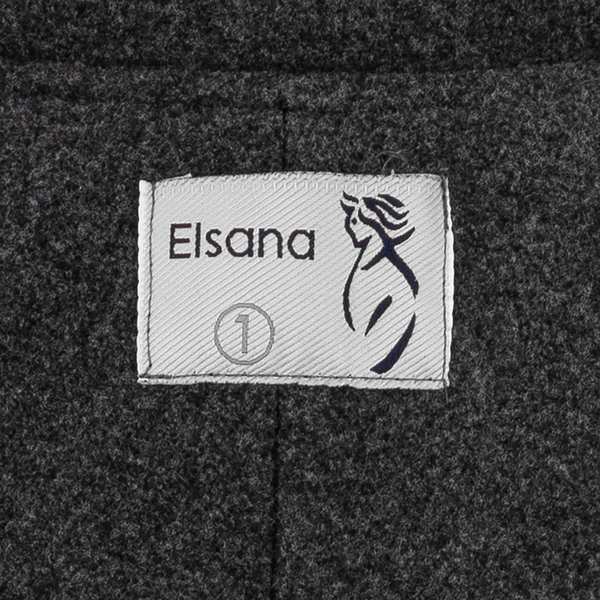 پالتو زنانه فوتر زغالی مدل نلین السانا Elsana کد 2329 - تصویر 6