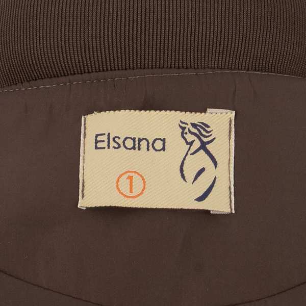 بامبر جکت زنانه قهوه ای مدل اورانوس السانا Elsana کد 2364 - تصویر 6