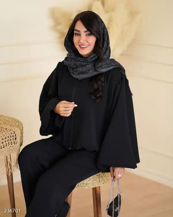 بامبر جکت زنانه مشکی مدل هیلدا السانا Elsana کد 2367