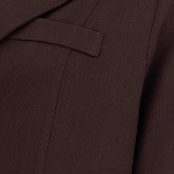 ست کت کراپ و شلوار زنانه قهوه ای السانا Elsana مدل آدریان کد 2485 - تصویر 4