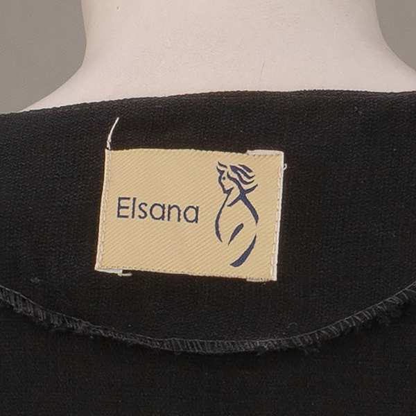 عبا زنانه مشکی السانا Elsana مدل آریاس کد 2545 - تصویر 8