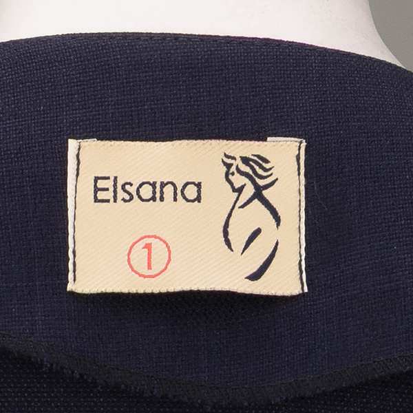 مانتو زنانه سرمه ای السانا Elsana مدل پریسان کد 2503 - تصویر 6