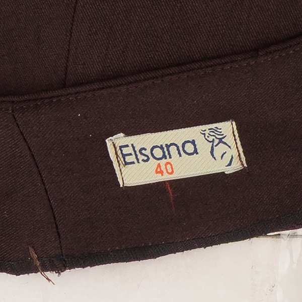 شلوار پارچه ای زنانه قهوه ای السانا Elsana مدل تیامین کد 2477 - تصویر 6