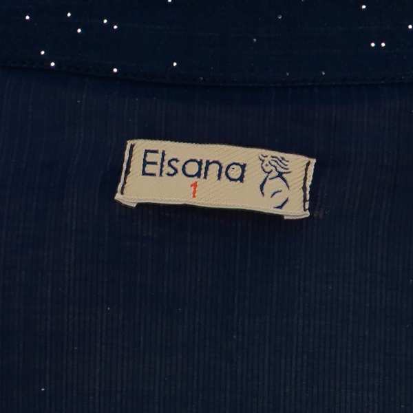 شومیز زنانه حریر لمه سرمه ای السانا Elsana مدل دایکو کد 2519 - تصویر 6