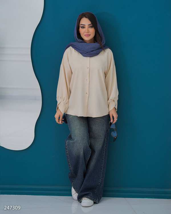 شومیز زنانه شیری السانا Elsana مدل رابین کد 2473