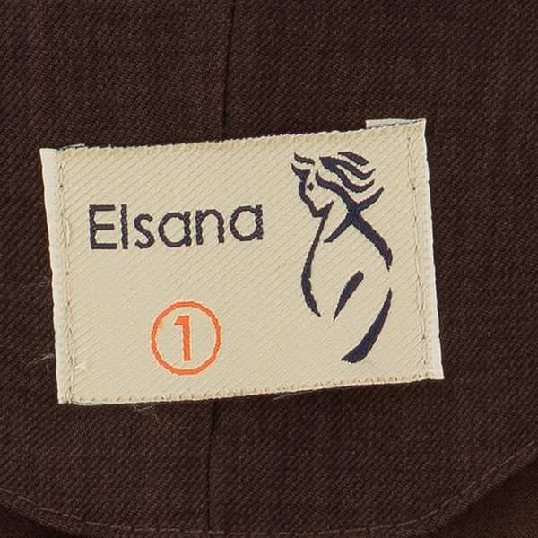 ست کت و شلوار زنانه قهوه ای السانا Elsana مدل رادوین کد 2488 - تصویر 6