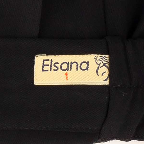 شلوار پارچه ای زنانه مشکی السانا Elsana مدل رامیلا کد 2526 - تصویر 6
