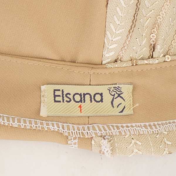 ست بلوز و جلیقه و دامن زنانه بژ السانا Elsana مدل سایلین کد 2531 - تصویر 16