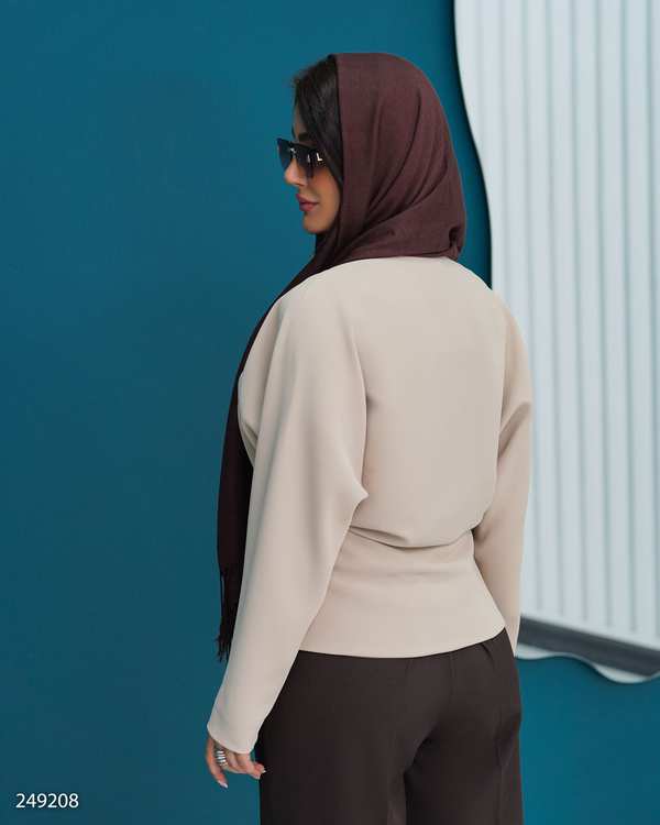 کت زنانه کرم السانا Elsana مدل ماتیاس کد 2492