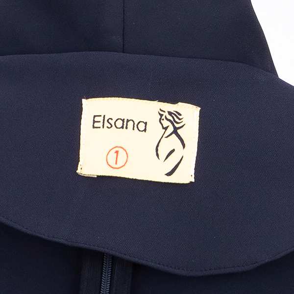 پیراهن زنانه سرمه ای السانا Elsana مدل ماردین کد 2483 - تصویر 6