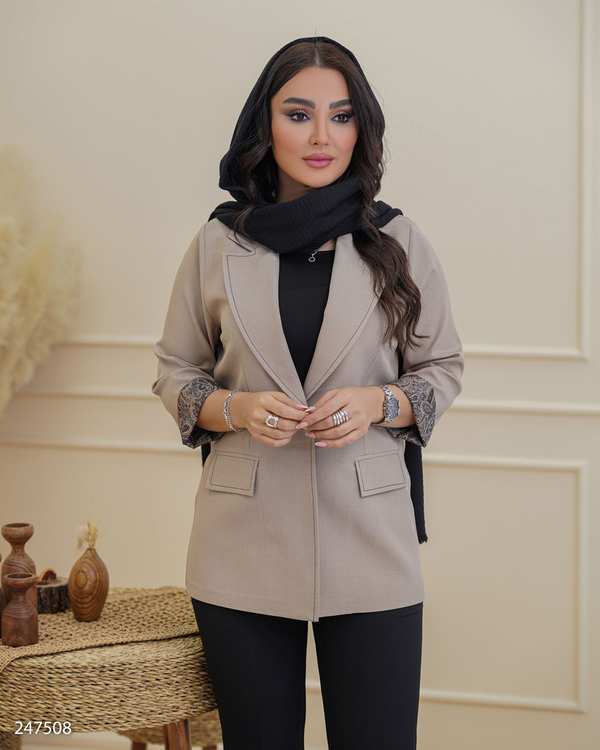 کت زنانه کرم السانا Elsana مدل ماریو کد 2475
