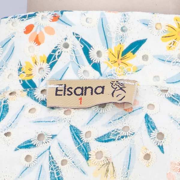 شومیز زنانه سفید السانا Elsana مدل میانا کد 2462 - تصویر 6